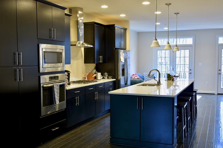 Island Kitchen Interior Design-Kitchen-3BHK, HSR Layout, Bangalore
