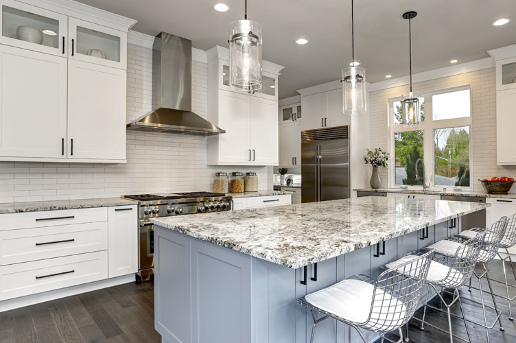 Island Kitchen Interior Design-Kitchen-3BHK, Mysore Road, Bangalore