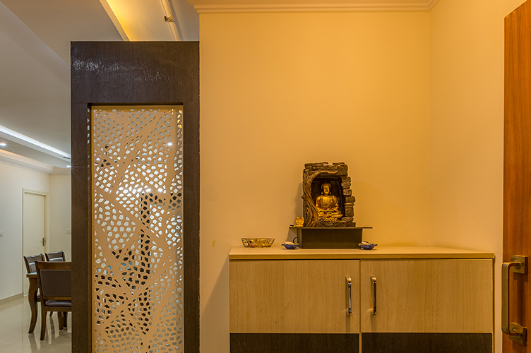 Foyer Area Interior Design-1.Foyer-3BHK, Sarjapur Road, Bangalore