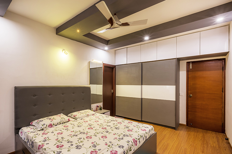 Sliding Door Wardrobe Designers-7.MBR 2-2BHK, Electronic City, Bangalore