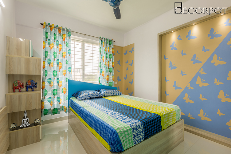 Bedroom Interior Design-8. GBR-2BHK, Electronic City, Bangalore