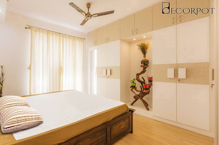 Master Bedroom Interior Design Bangalore-8.MBR-2BHK, Akshay Nagar, Bangalore