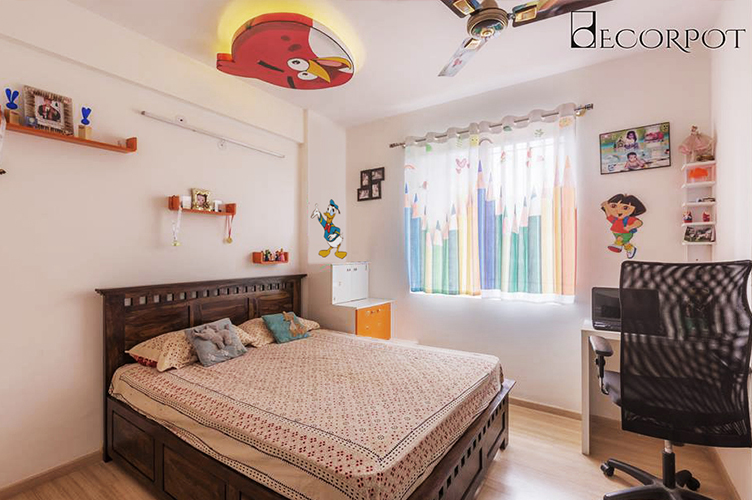 Study Room Interior Design Bangalore-11 KBR 1-2BHK, Akshay Nagar, Bangalore
