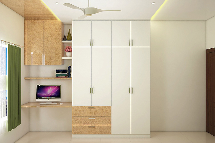 leading walk in wardrobe interior designers in bangalore